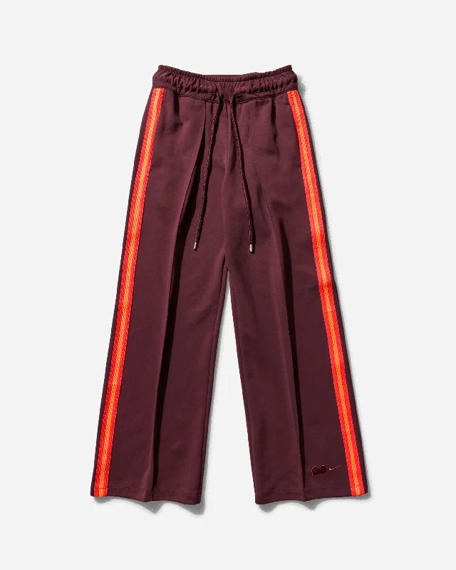 Women's Naomi Osaka High Rise Track Pants Burgundy Crush