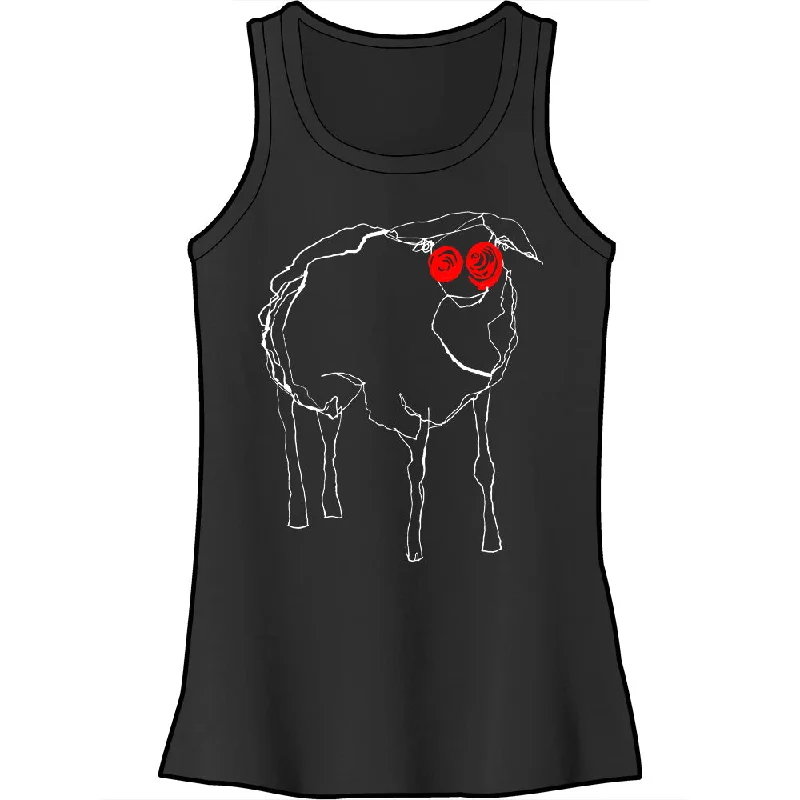 Sleepy Sheep Flowy Racerback Tank