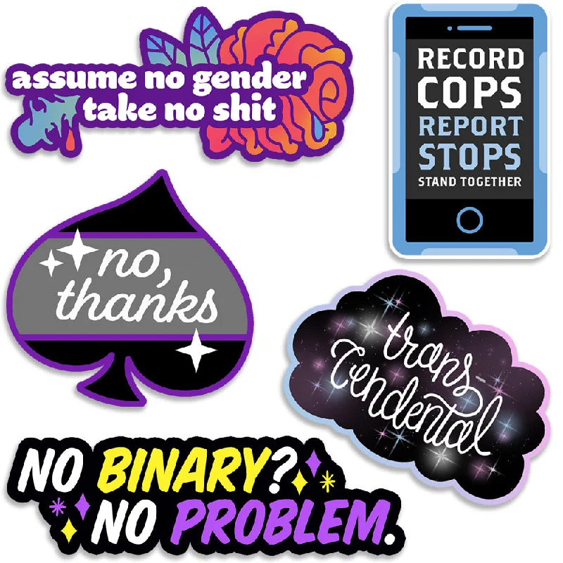 Genderfabulous Sticker Pack