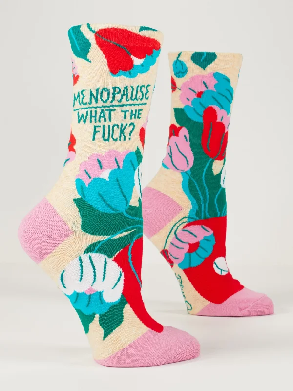 Menopause. What The Fuck? W-Crew Socks