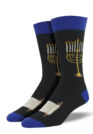 Men's Menorah Socks