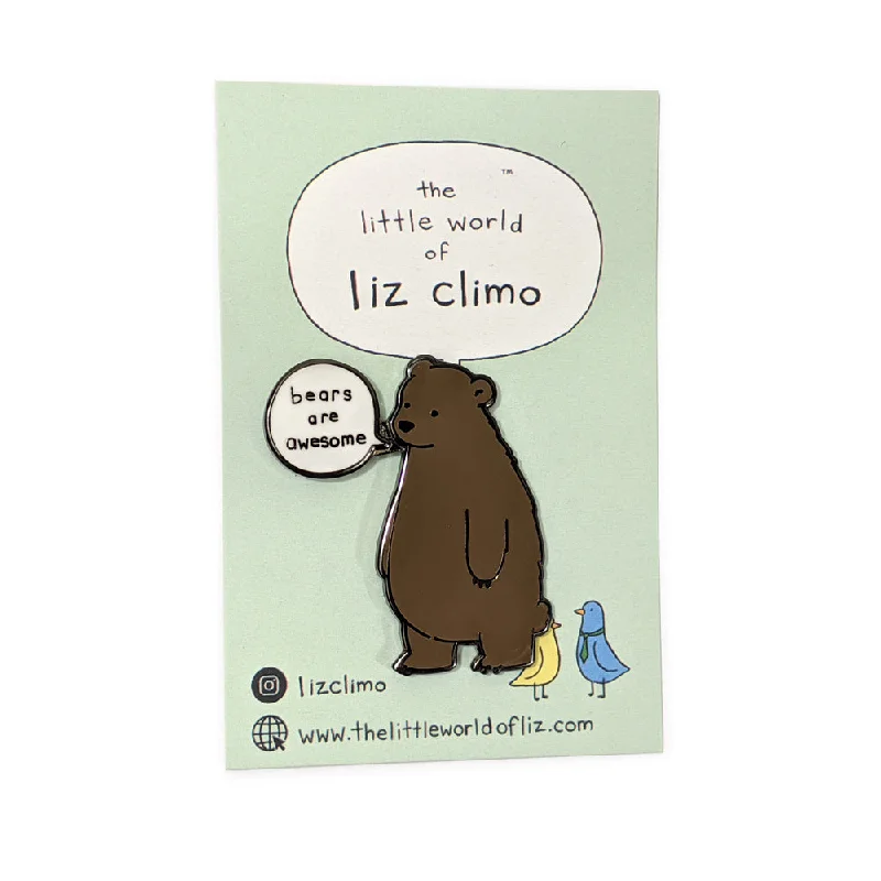 Bears Are Awesome Pin