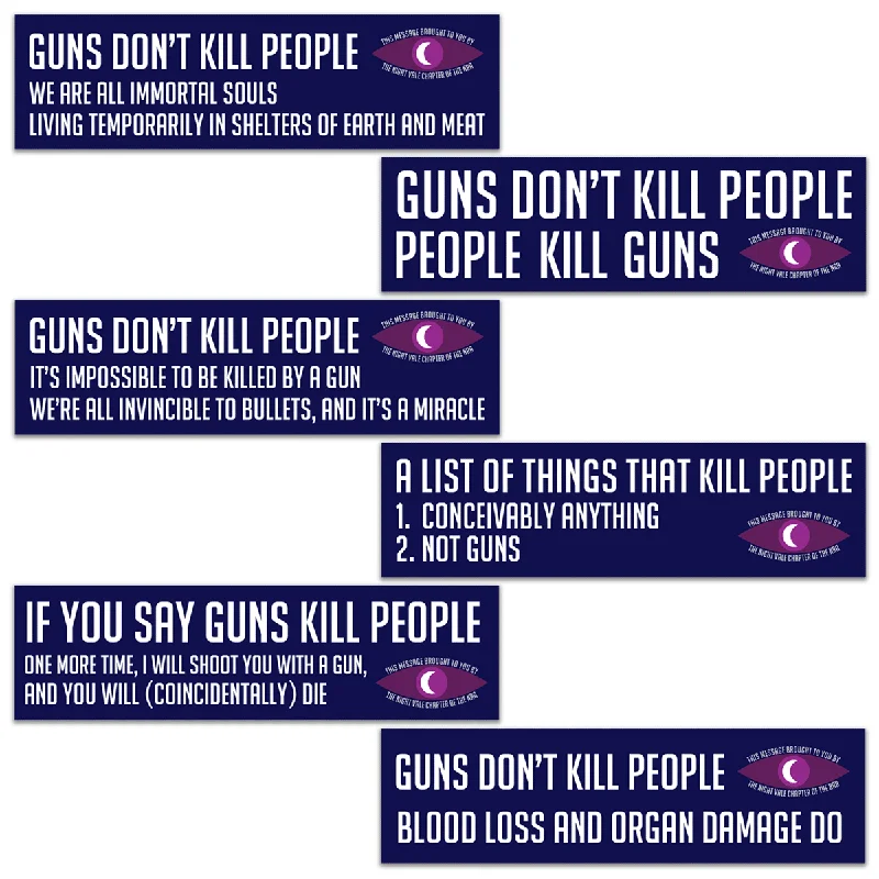 Night Vale NRA Sticker Pack