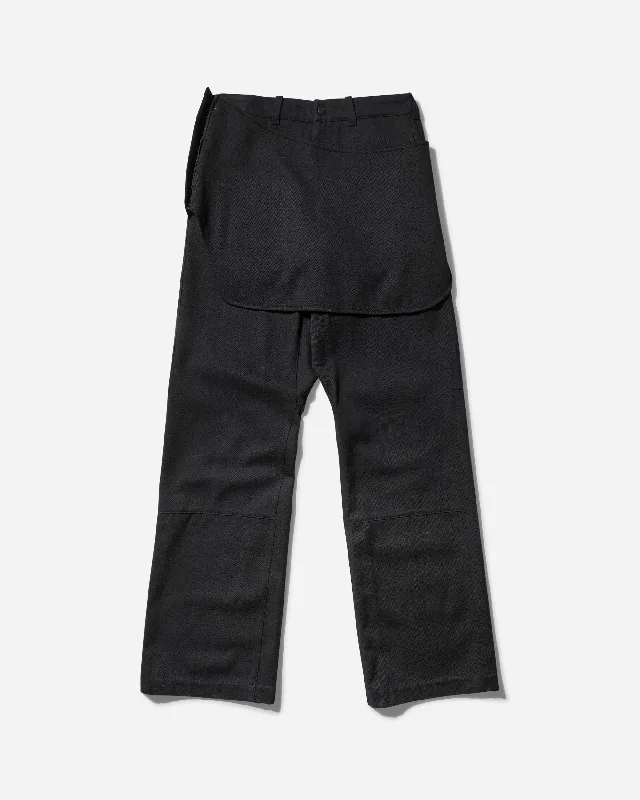 Women's Flap Pants Black