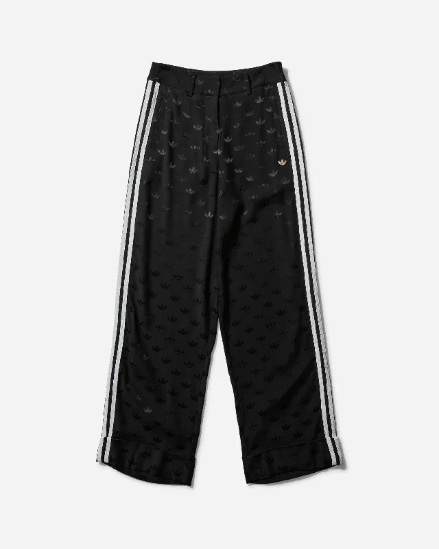 Women's Jacquard Track Pants Black