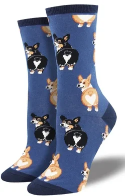 Women's Corgi Butt Socks