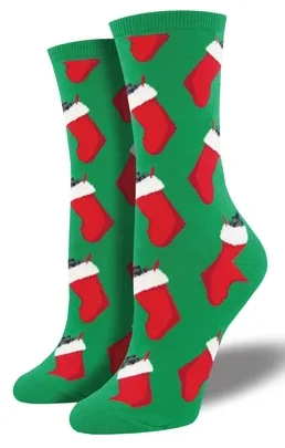 Women's Christmas Coal Socks