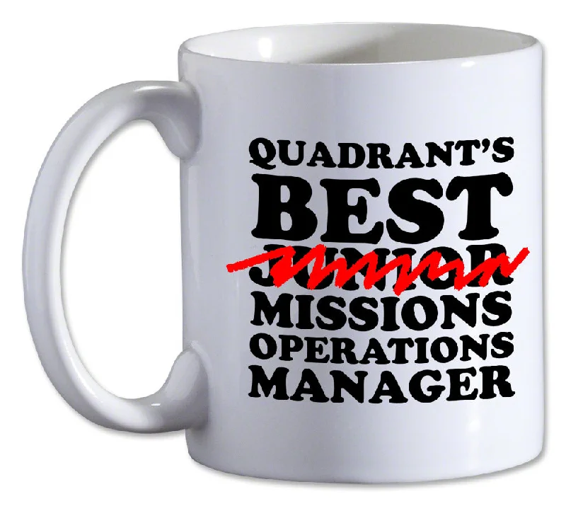 Quadrant's Best Mission Operations Manager Mug!