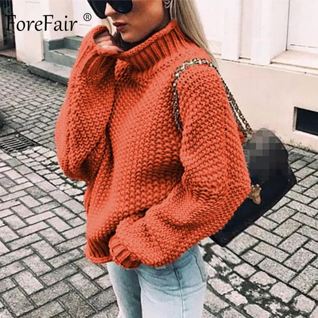 Orange Sweater