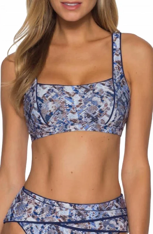 Animal Kingdom Bralette - Plus In Python