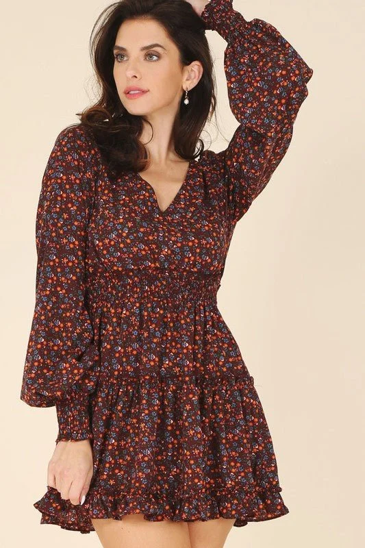 Eleanor Floral Mini Dress