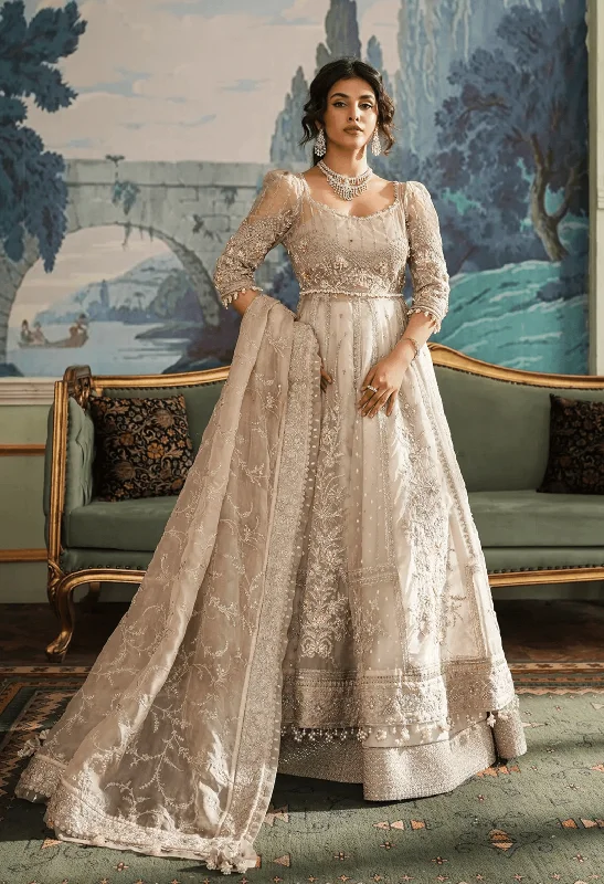 Pakistani Bridal Frock and Silk Lehenga Walima Dress