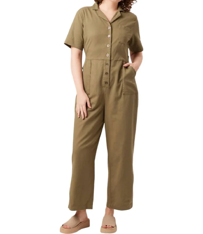 Gemini Jumpsuit In Army