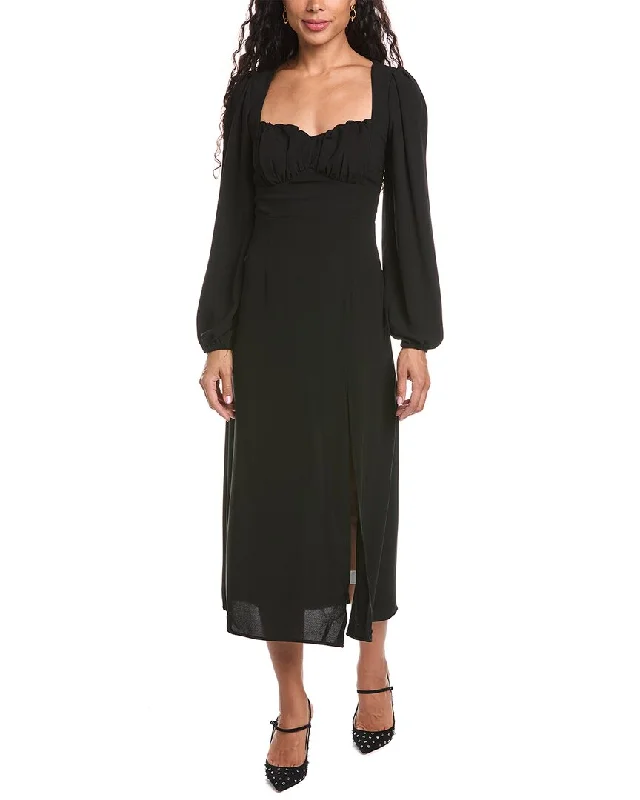 ANNA KAY Ruched Bodice Midi Dress