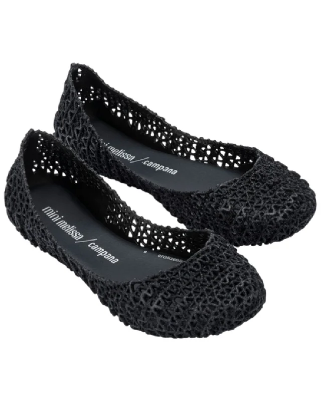 Mini Melissa Campana Papel Ballerina Flat