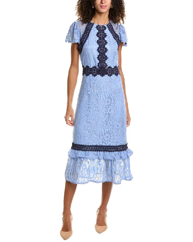 Rachel Parcell Lace Midi Dress