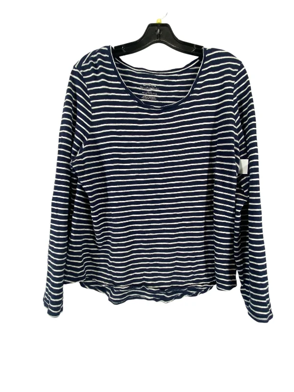 Top Long Sleeve By Chicos In Black, Size: 2