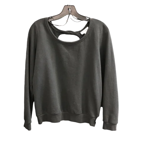 Top Long Sleeve By Jessica Simpson In Black, Size: L