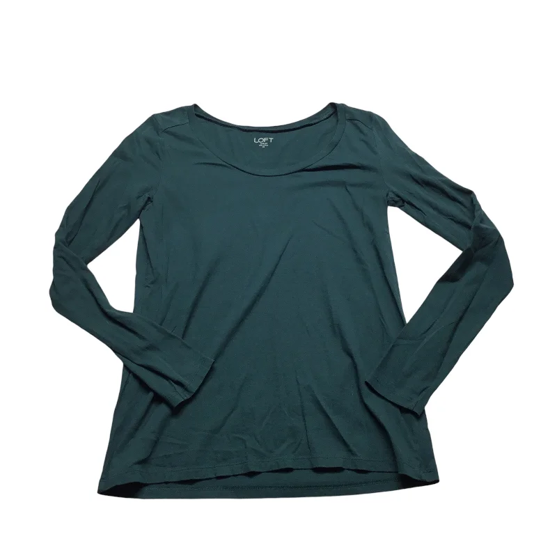 Top Long Sleeve By Loft In Green, Size: Xs