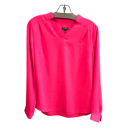 Top Long Sleeve By Talbots In Pink, Size: Xs