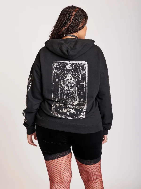 High Priestess Tarot Unisex Hoodie